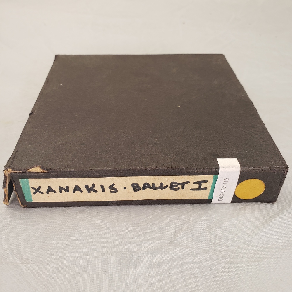 Xanakis Ballet I