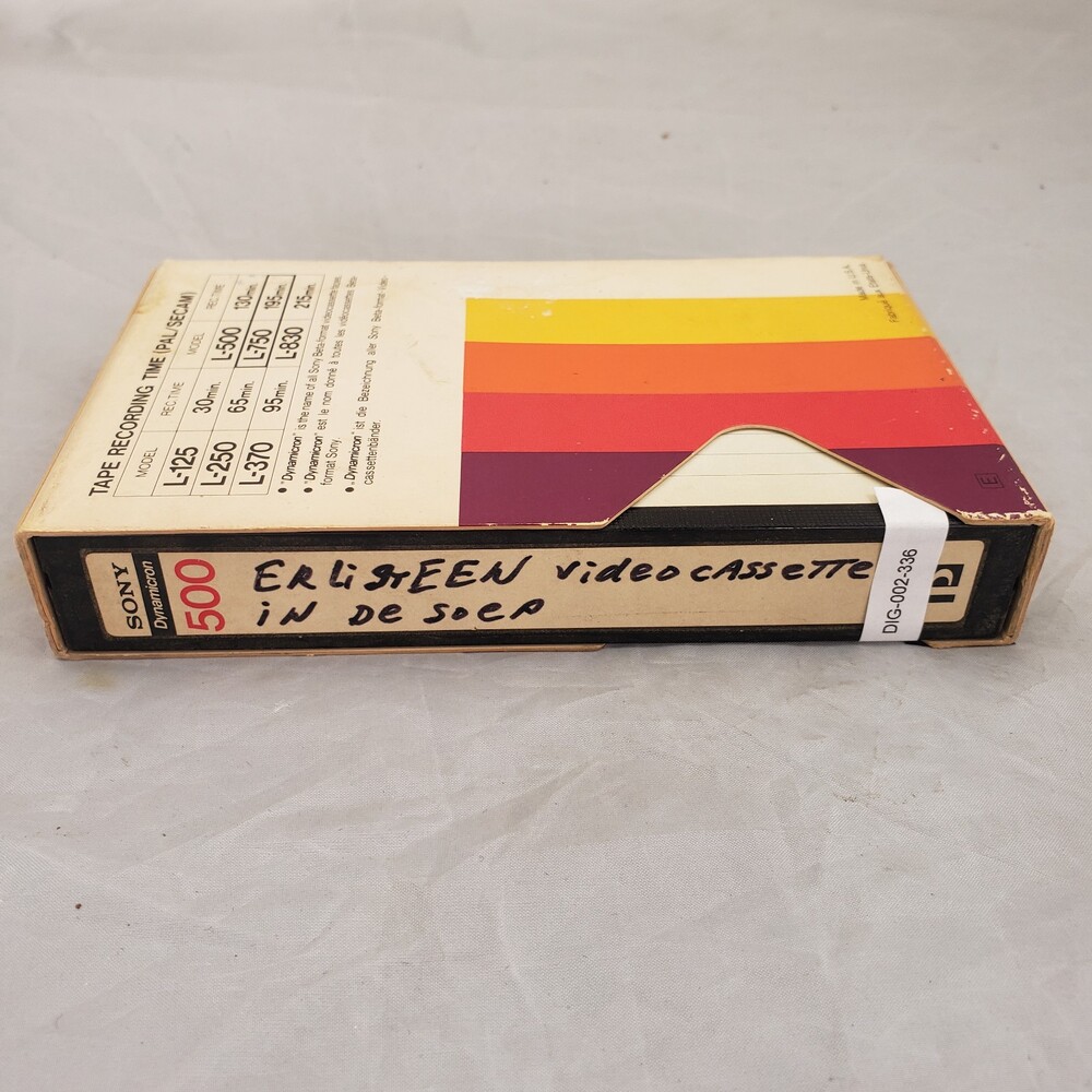 Erligteen Video
Cassette In De Soep
Crescendo