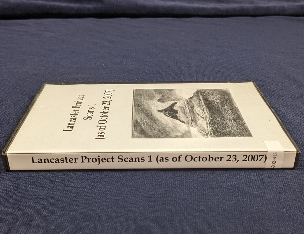 Lancaster Project Scans 1 (As Of October 23, 2007)