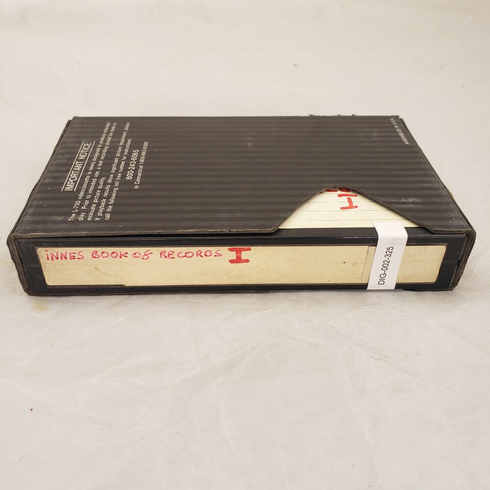 Innes Book Of Recoros I