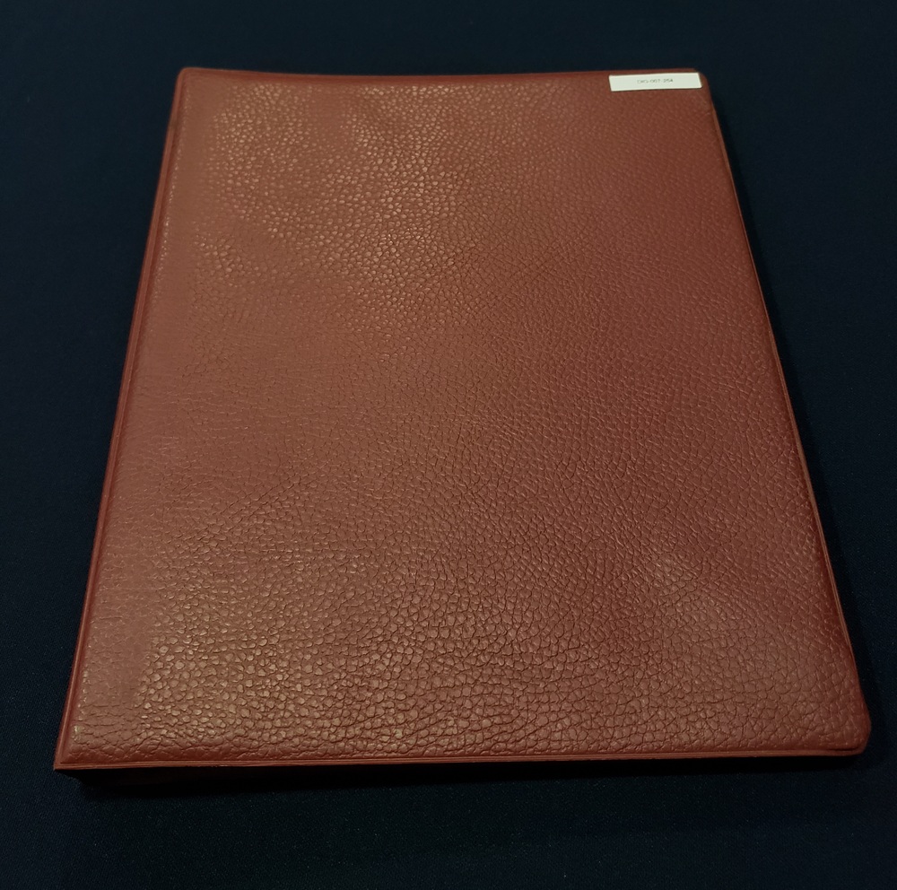Burgundy Log Book