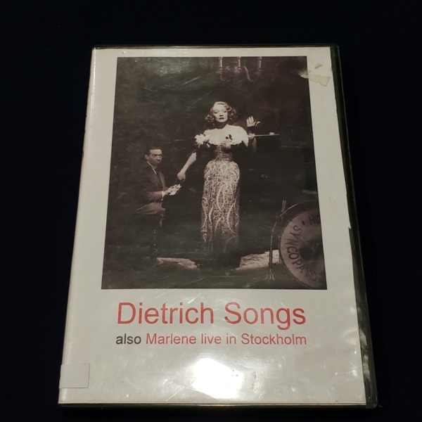 Dietrich Songs Also Marlene Live In Stockholm