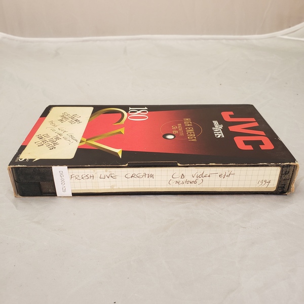 Fresh Live Cream 
CD Video-Edit (Restored)
1994