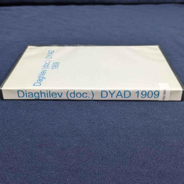 Diaghilev (Doc) Dyad 1909