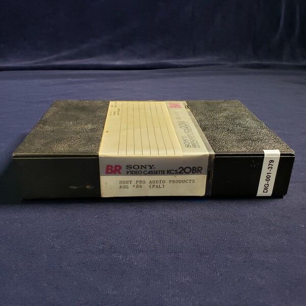 Sony Pro-Audio Aug '84