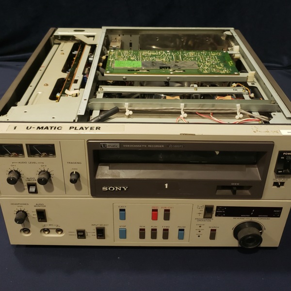 Sony Videocassette Recorder VO-5800PS