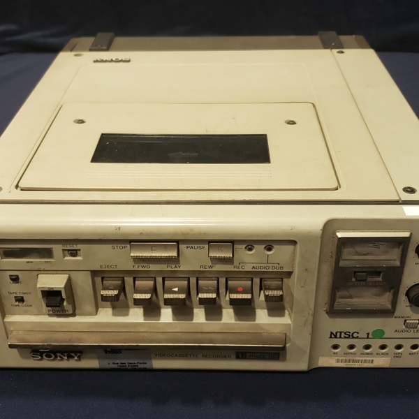 Sony Videocassette Recorder