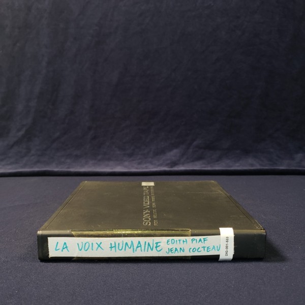 La Voix Humaine 
Edith Piaf
Jean Cocteau