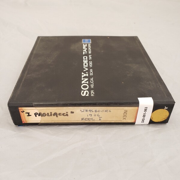 "I Pagliacci"
Strasbourg 1976 Reel I