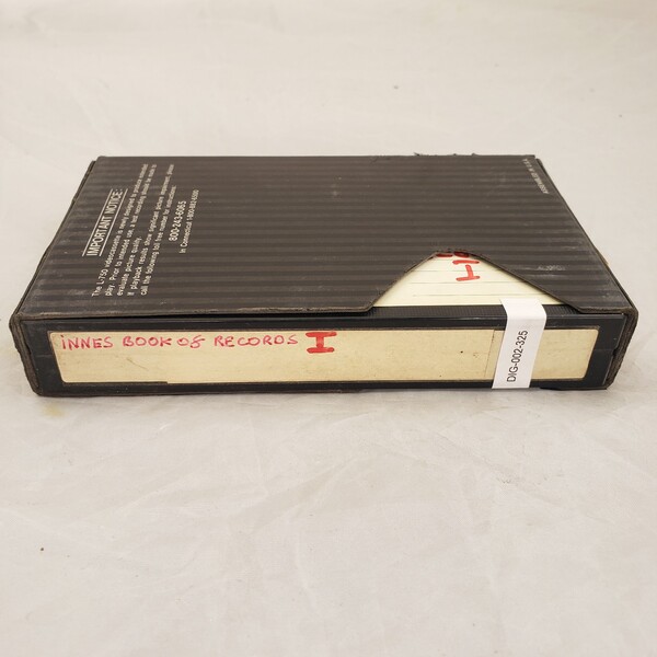 Innes Book Of Recoros I