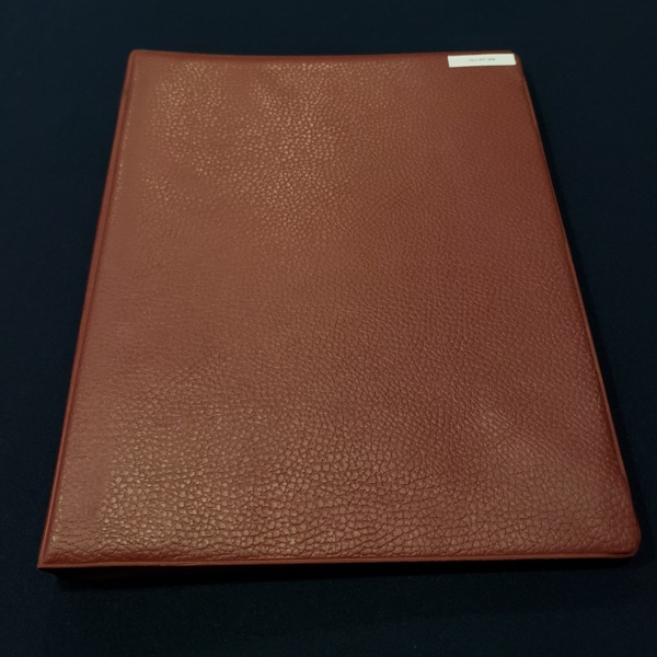 Burgundy Log Book