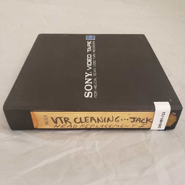 VTR Cleaning... Jack
Head Replacement I