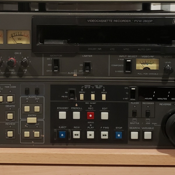 Sony Videocassette recorder PVW-2800P