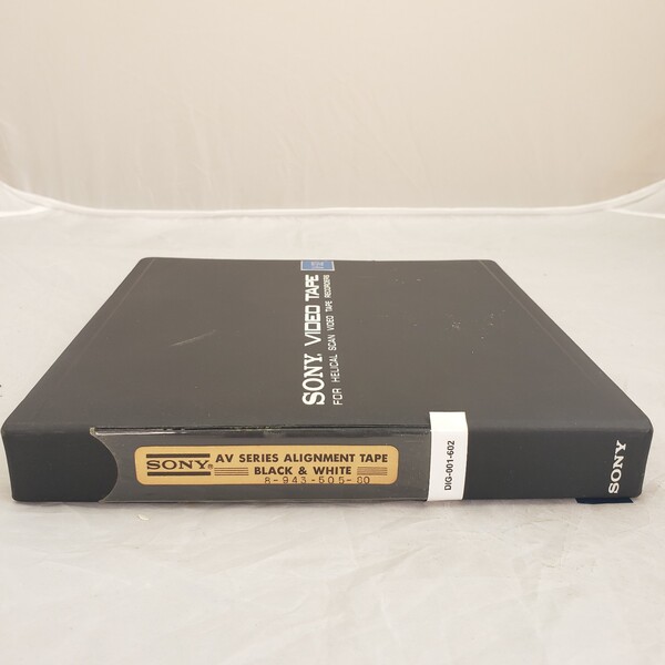 Sony AV Alignment Tape